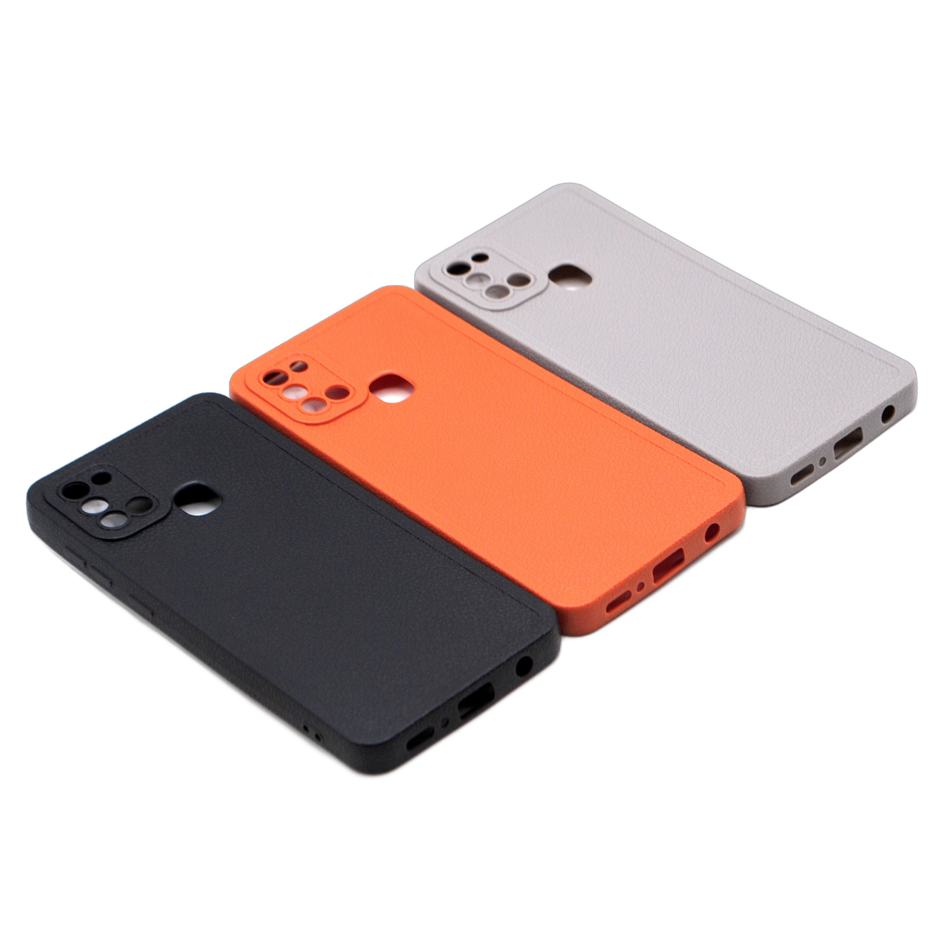 Samsung A21s Back Cover Spigen Leather Soft Case Back Cover For Galaxy A21s