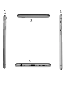 Apple iPhone 6 Side Protection Side Matte Sctrach Proof For Apple iPhone 6