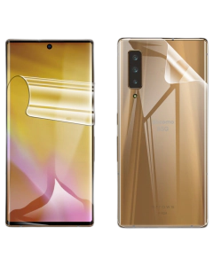 Fujitsu Arrows F-52A Front & Back Protection Clear Jelly Soft Ultra Clear Jell For Fujitsu Arrows F-52A