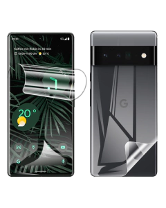 Google Pixel 6 Pro Front & Back Protection Clear Jelly Soft Ultra Clear Jell For Google Pixel 6 Pro