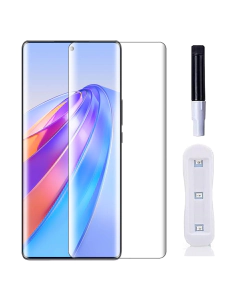 Honor X9A Front UV Tempered Glass Protector For Fully Curved Glass For Honor X9A