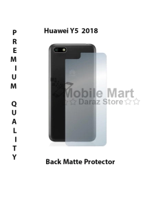 Huawei Y5 2018 Back Protector Skin Matte Style Protector For Huawei Y5 2018 