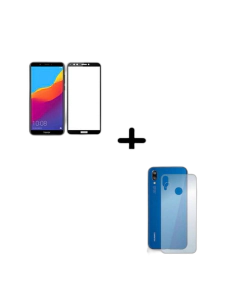Huawei Y7 Prime 2018 Full Screen Protector 9D Tempered Glass Protector For Huawei Y7 Prime 2018