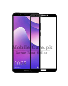Huawei Y7 Prime 2018 Full Screen Protector 9D Tempered Glass Protector For Huawei Y7 Prime 2018 