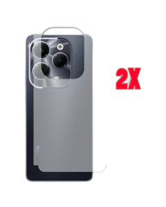 Infinix Hot 40 Pro Back Protector Skin Matte Style Protector For Infinix Hot 40 Pro