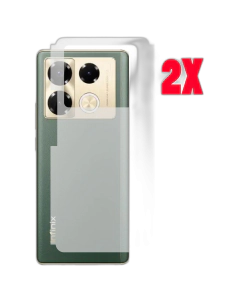 Infinix Note 40 Pro Back Protector Skin Matte Style Protector For Infinix Note 40 Pro 