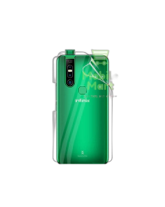 Infinix S5 Pro Back Protection Clear Jelly Soft Ultra Clear Jell For Infinix S5 Pro