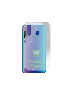 Infinix Smart 3 Plus Back Protector Skin Matte Style Protector For Infinix Smart 3 Plus 