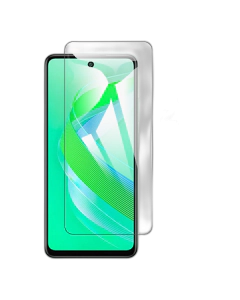 Infinix Smart 8 Plus Glass Protector simple Tempered Glass For Infinix Smart 8 Plus 