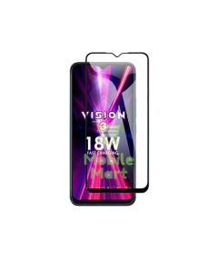 iTel Vision 3 Full Screen Protector 9D Tempered Glass Protector For iTel Vision 3