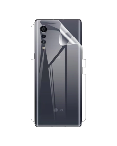 LG Velvet Back Protection Clear Jelly Soft Ultra Clear Jell For LG Velvet 