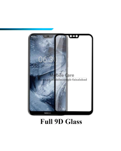 Nokia 6.1 Plus Full Screen Protector 9D Tempered Glass Protector For Nokia 6.1 Plus 