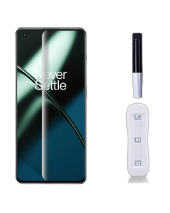 OnePlus 11 Front UV Tempered Glass Protector For Fully Curved Glass For OnePlus 11