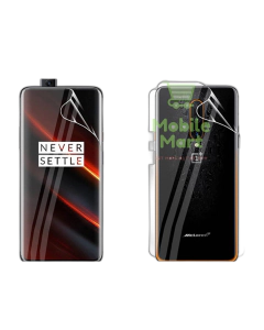 OnePlus 7T Pro Mclaren Front & Back Protection Clear Jelly Soft Ultra Clear Jell For OnePlus 7T Pro Mclaren