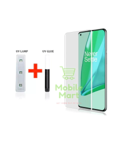 OnePlus 9 Pro Front UV Tempered Glass Protector For Fully Curved Glass For OnePlus 9 Pro