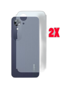 Oppo A17k Back Protector Skin Matte Style Protector For Oppo A17k 