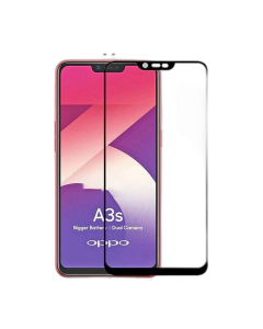 Oppo A3s Full Screen Protector 9D Tempered Glass Protector For Oppo A3s