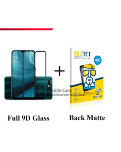 Oppo A5s - Oppo A7 - Oppo F9 - Oppo A12 Glass Protector simple Tempered Glass For Oppo A5s - Oppo A7 - Oppo F9 - Oppo A12 