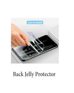 Oppo A9 Back Protection Clear Jelly Soft Ultra Clear Jell For Oppo A9 