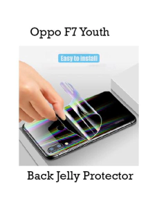 Oppo F7 Youth Back Protection Clear Jelly Soft Ultra Clear Jell For Oppo F7 Youth