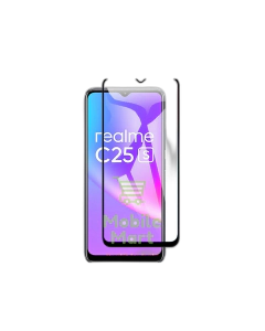 Realme C25s Full Screen Protector 9D Tempered Glass Protector For Realme C25s