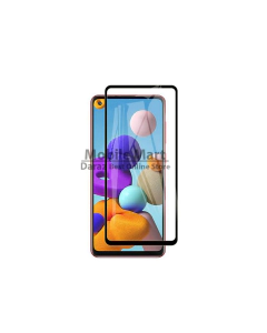 Samsung A21 Full Screen Protector 9D Tempered Glass Protector For Samsung A21