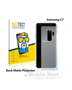 Samsung C7 Pro Back Protector Skin Matte Style Protector For Samsung C7 Pro