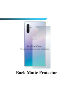 Samsung Galaxy Note 10 Plus Back Protector Skin Matte Style Protector For Samsung Galaxy Note 10 Plus