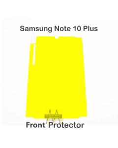 Samsung Galaxy Note 10 Plus Front Protection Clear Jelly Soft Ultra Clear Jell For Samsung Galaxy Note 10 Plus