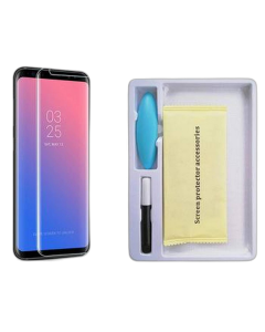 Samsung Galaxy S6 Edge Front UV Tempered Glass Protector For Fully Curved Glass For Samsung Galaxy S6 Edge