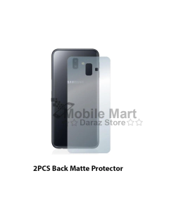 Samsung J6 Plus Back Protector Skin Matte Style Protector For Samsung J6 Plus