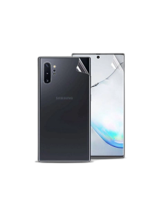 Samsung Note 10 Plus Front & Back Protection Clear Jelly Soft Ultra Clear Jell For Samsung Note 10 Plus
