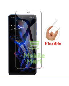 Sharp Aquos R5G Glass Protector Gorilla Flexible Tempered Glass For Sharp Aquos R5G 
