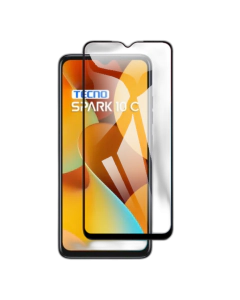 Tecno Spark 10c Full Screen Protector 9D Tempered Glass Protector For Tecno Spark 10c