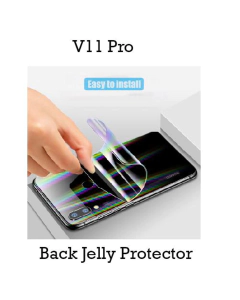Vivo V11 Pro Back Protector Skin Matte Style Protector For Vivo V11 Pro