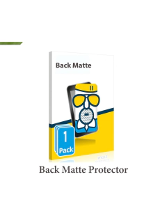 Vivo V17 Pro Back Protector Skin Matte Style Protector For Vivo V17 Pro