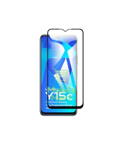 Vivo Y15c Full Screen Protector 9D Tempered Glass Protector For Vivo Y15c