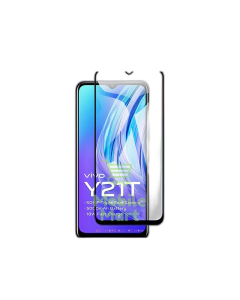 Vivo Y21T Full Screen Protector 9D Tempered Glass Protector For Vivo Y21T