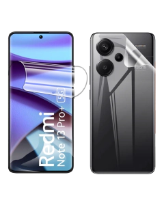 Xiaomi Redmi Note 13 Pro Plus Front & Back Protection Clear Jelly Soft Ultra Clear Jell For Xiaomi Redmi Note 13 Pro Plus 