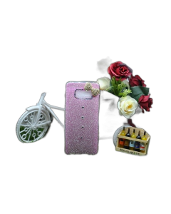 Samsung S8 Back Cover Pink Women Girl Cute Bowtie Candy Crystal Bling Glitter Ladies Cover For Samsung S8