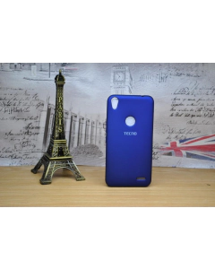 Tecno WX4 Pro Back Cover Soft Matte TPU Case Cover For Tecno WX4 Pro - Blue