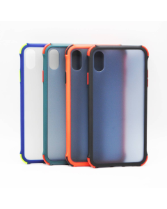 Ipone X Max Back Cover Smoky Matte Bumper Armor Case For X Max