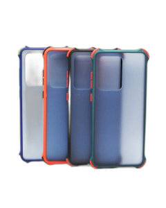 Samsung S20 Lite Back Cover Smoky Matte Bumper Armor Case For Galaxy S20 Lite