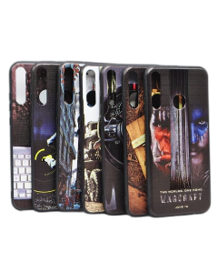 Huawei Y7p Back Cover Multicolour 3D Design Case For Y7p