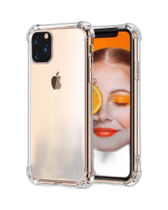Apple iPhone 11 Pro Max Back Cover Transparent Extra Bumper Anti Shock Soft Crystal Clear Case For 11 Pro Max