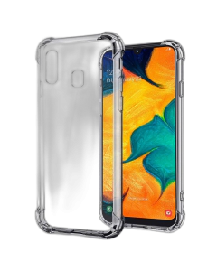 Infinix Smart 4 Back Cover Transparent Extra Bumper Anti Shock Soft Crystal Clear Case For Smart 4 X653