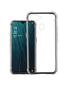 Oppo A12 Back Cover Transparent Extra Bumper Anti Shock Soft Crystal Clear Case For Oppo A12