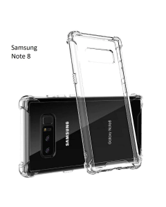 Samsung Note 8 Back Cover Transparent Extra Bumper Anti Shock Soft Crystal Clear Case For Galaxy Note 8