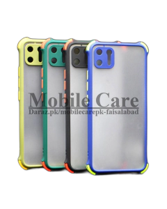 Realme C11 Back Cover Shock Proof Smoky Matte Camera Extra Bumper Case Cover For Realme C11
