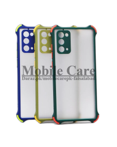 Samsung Note 20 Back Cover Shock Proof Smoky Matte Camera Extra Bumper Case Cover For Galaxy Note 20